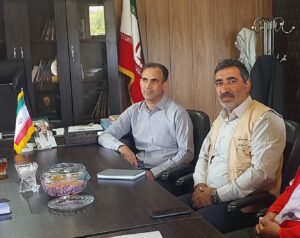 ✔️دیدار مدیر پایگاه خبری “راین امروز”با بخشدار راین