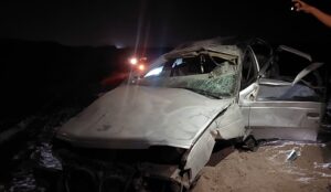 واژگونی خودرو ۴۰۵ در محور راین _گزک