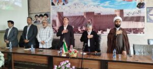 جلسه شورای اداری بخش راین با حضور مجید دوستعلی